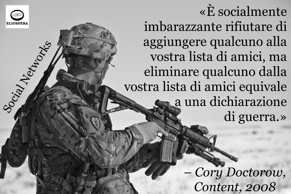 Social Network e dichiarazioni di guerra