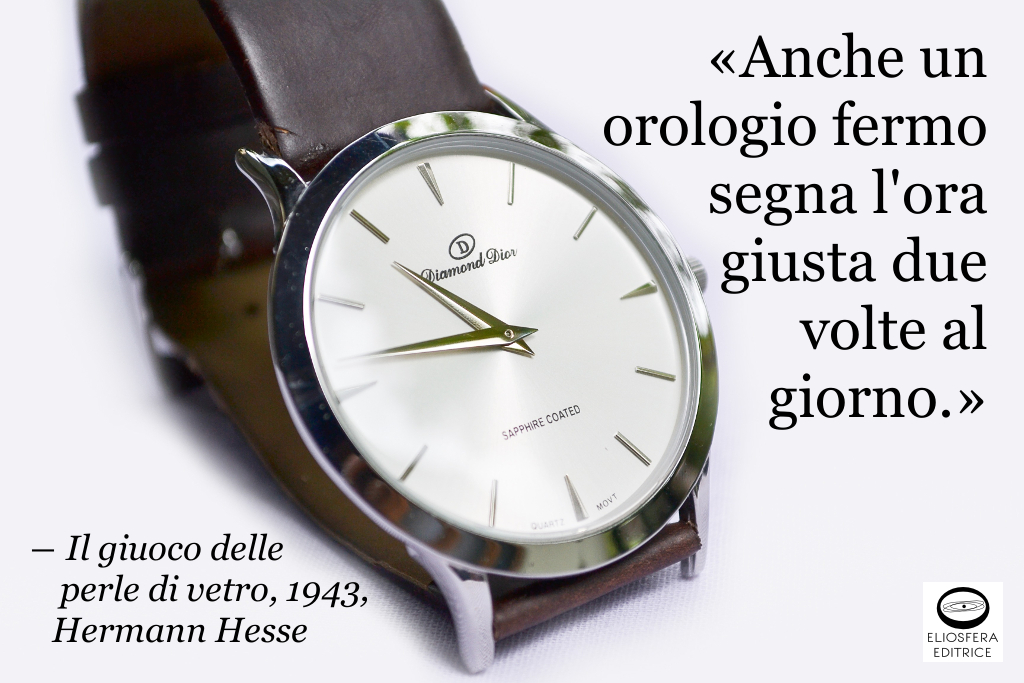 Orologio fermo segna ora - Hesse