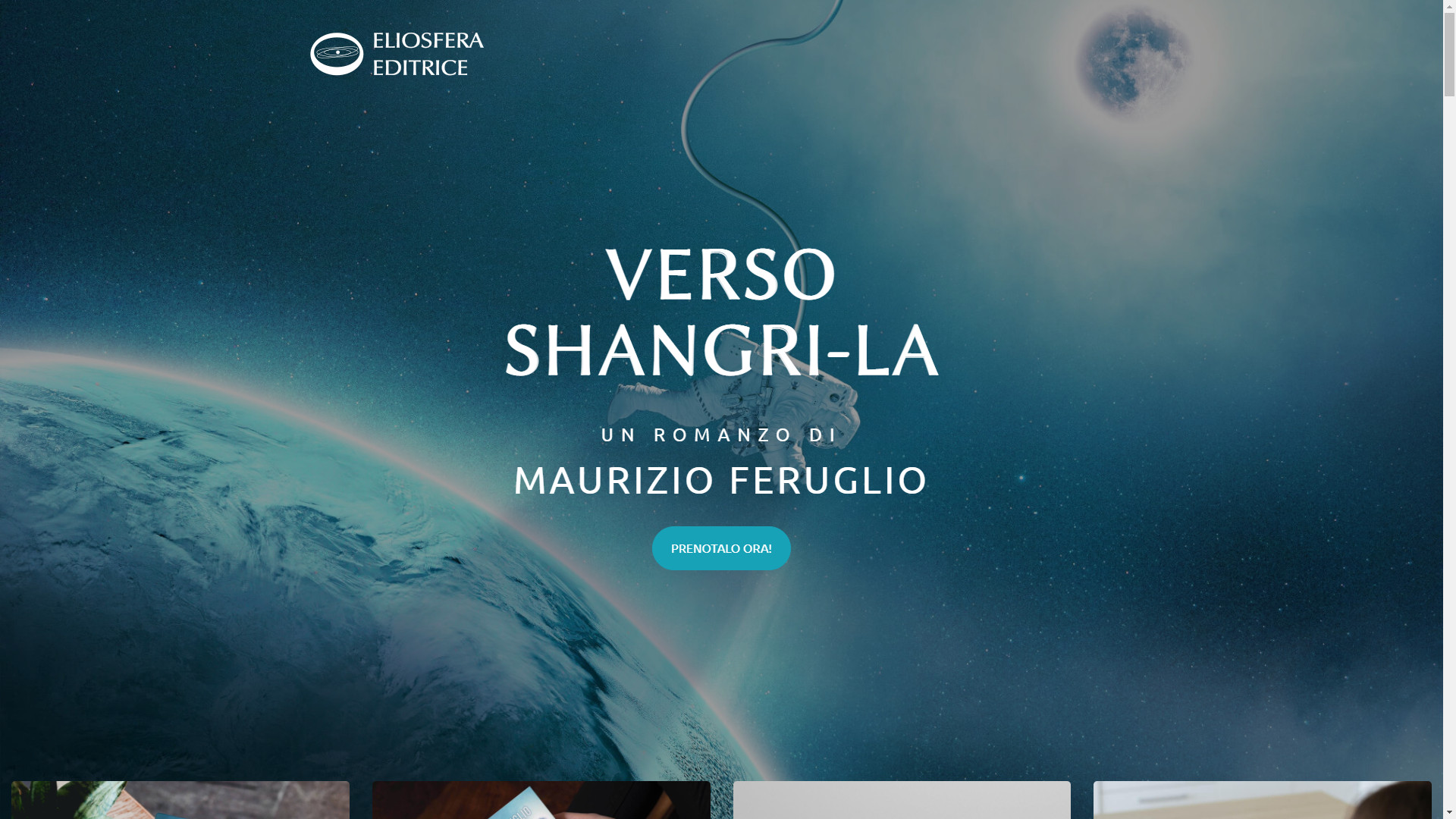 E online il sito www.verso-shangri-la.it, dedicato al romanzo Verso Shangri-La!