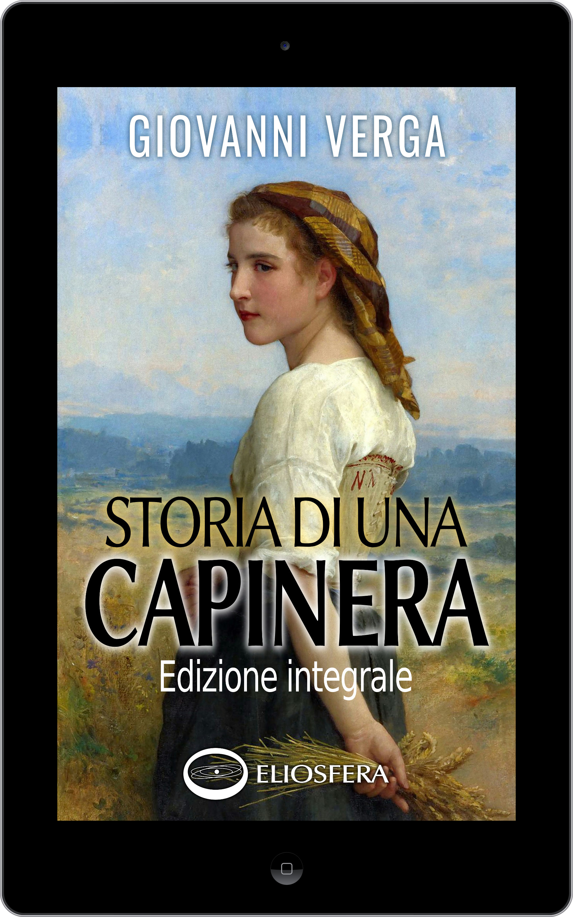 Copertina Storia di una capinera di Giovanni Verga