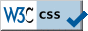 Logo W3C CSS valido